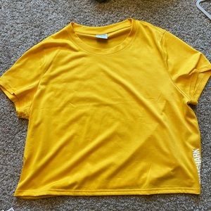 Gymshark Women’s Yellow Workout Top